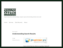 Tablet Screenshot of georgeatech.com